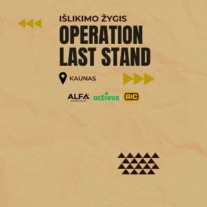 Išlikimo žygis 2026 liepa