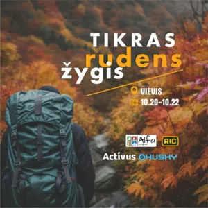 Tikras rudens žygis - spalis 2023