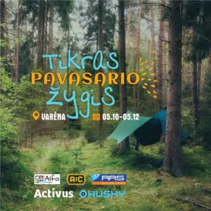 Tikras pavasario žygis │ gegužė 2024