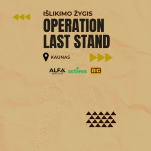 Išlikimo žygis 2026 liepa