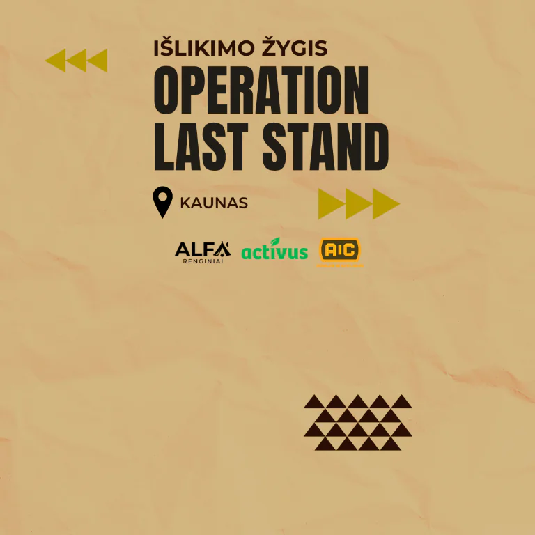 Išlikimo žygis 2026 liepa