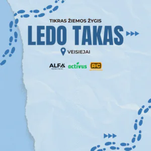 Tikras žiemos žygis - Ledo takas 2026 1 Žiemos žygis 2026 sausis