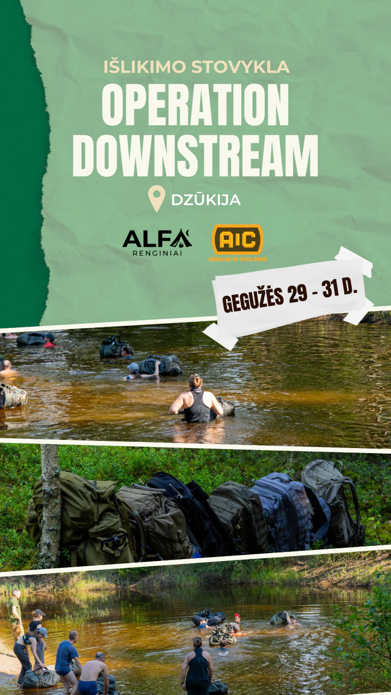 Išlikimo stovykla (Vertikalus)