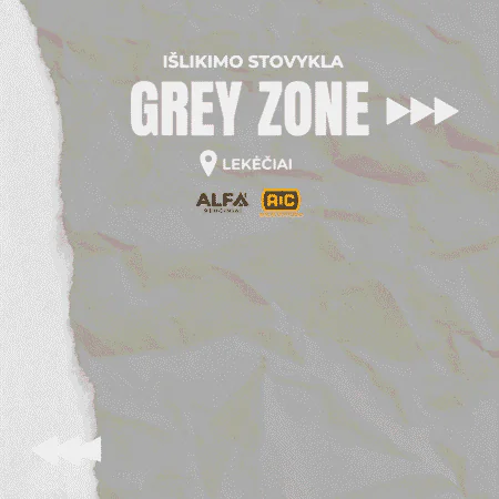 IŠLIKIMO STOVYKLA – operacija: GREY ZONE (I lygis)