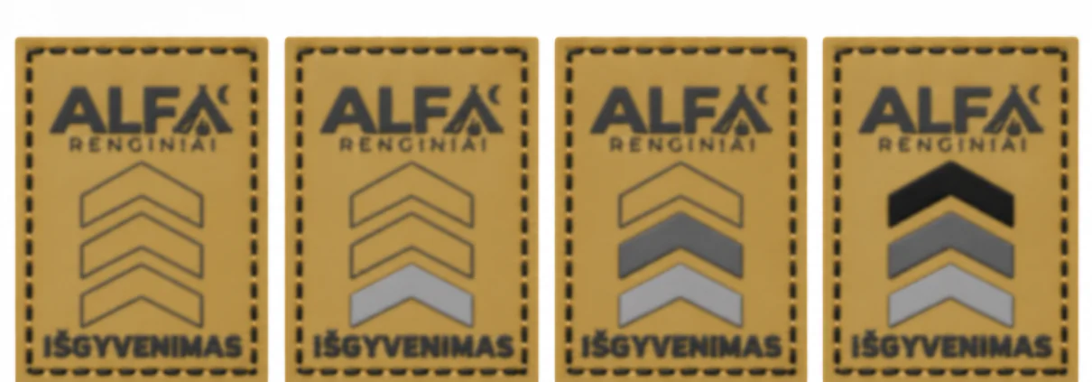 Jūsų išgyvenimo mokymų kelias – dabar ir emblemoje